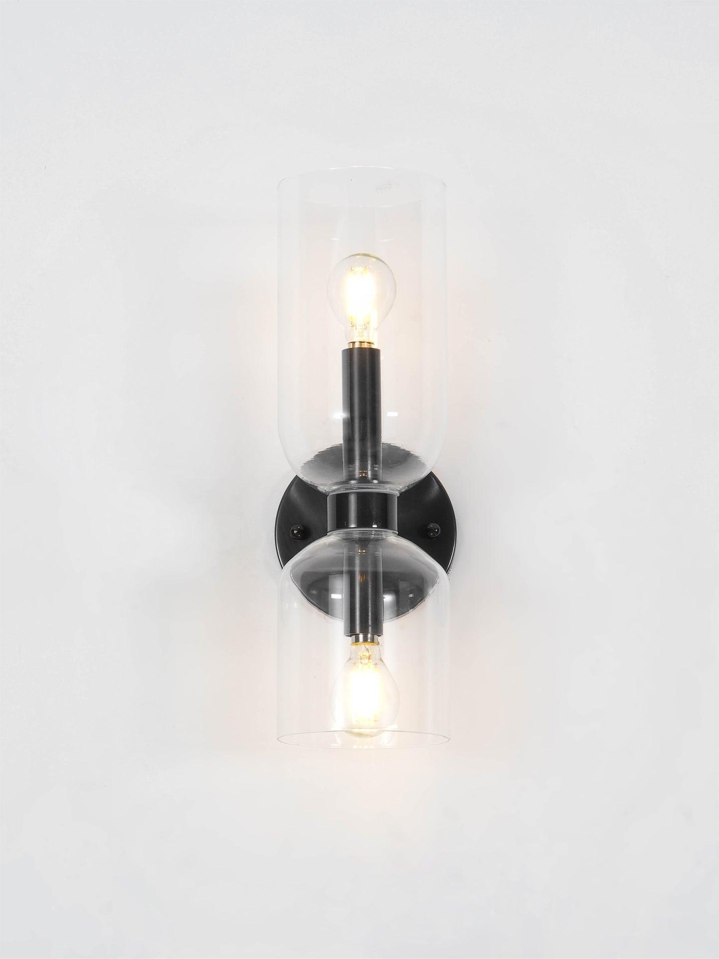 Bryn Modern Minimalist Glass Wall Lamp-Neutral Decor