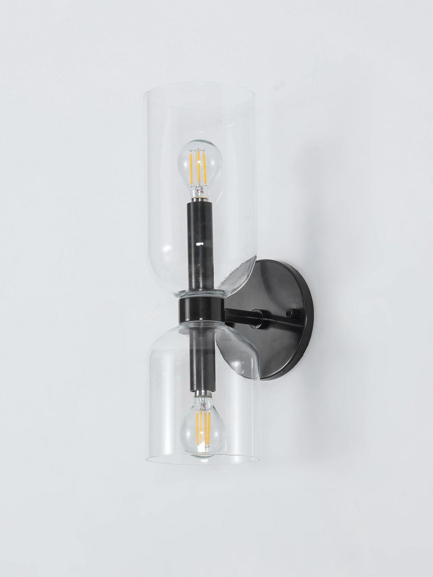 Bryn Modern Minimalist Glass Wall Lamp-Neutral Decor