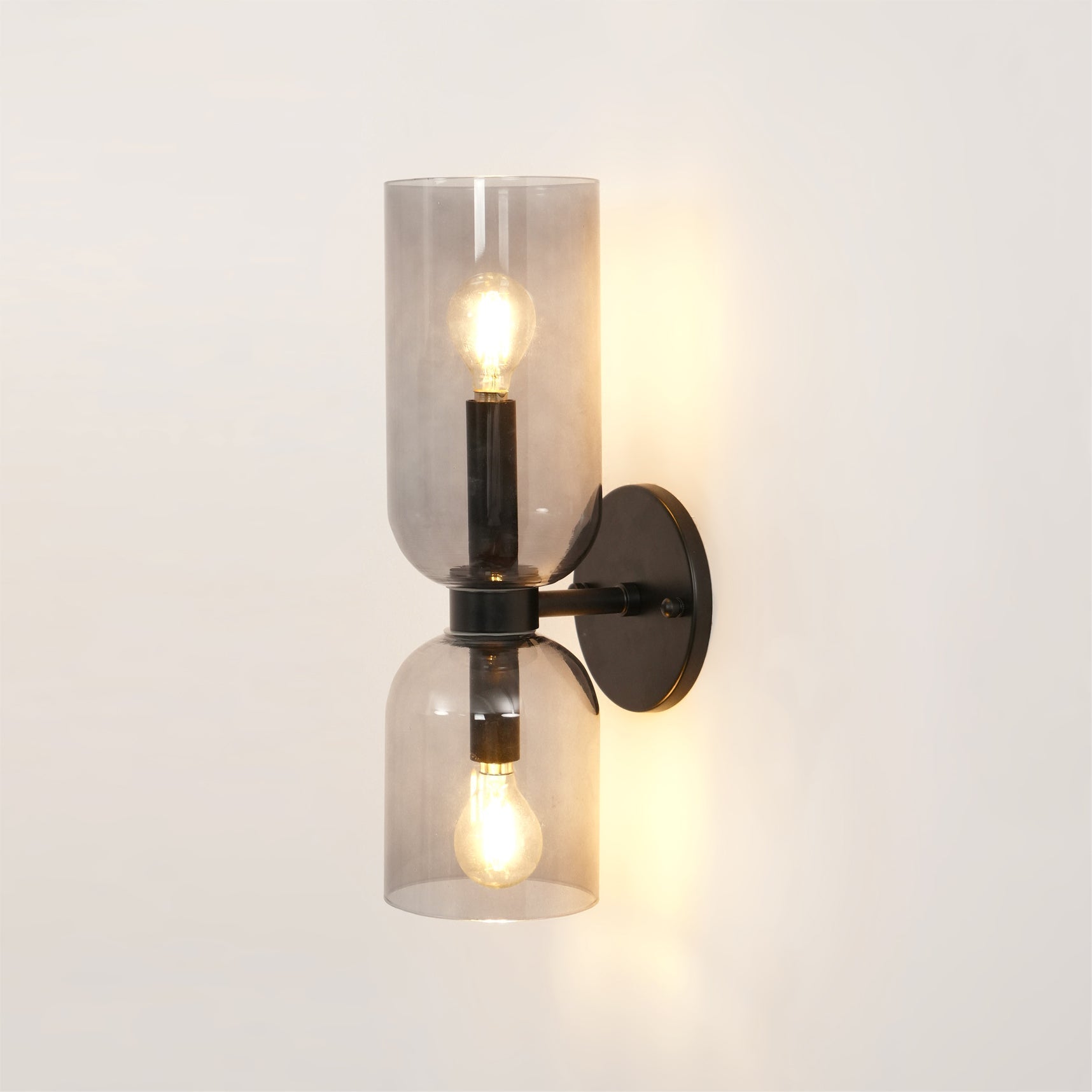 Bryn Modern Minimalist Glass Wall Lamp-Neutral Decor