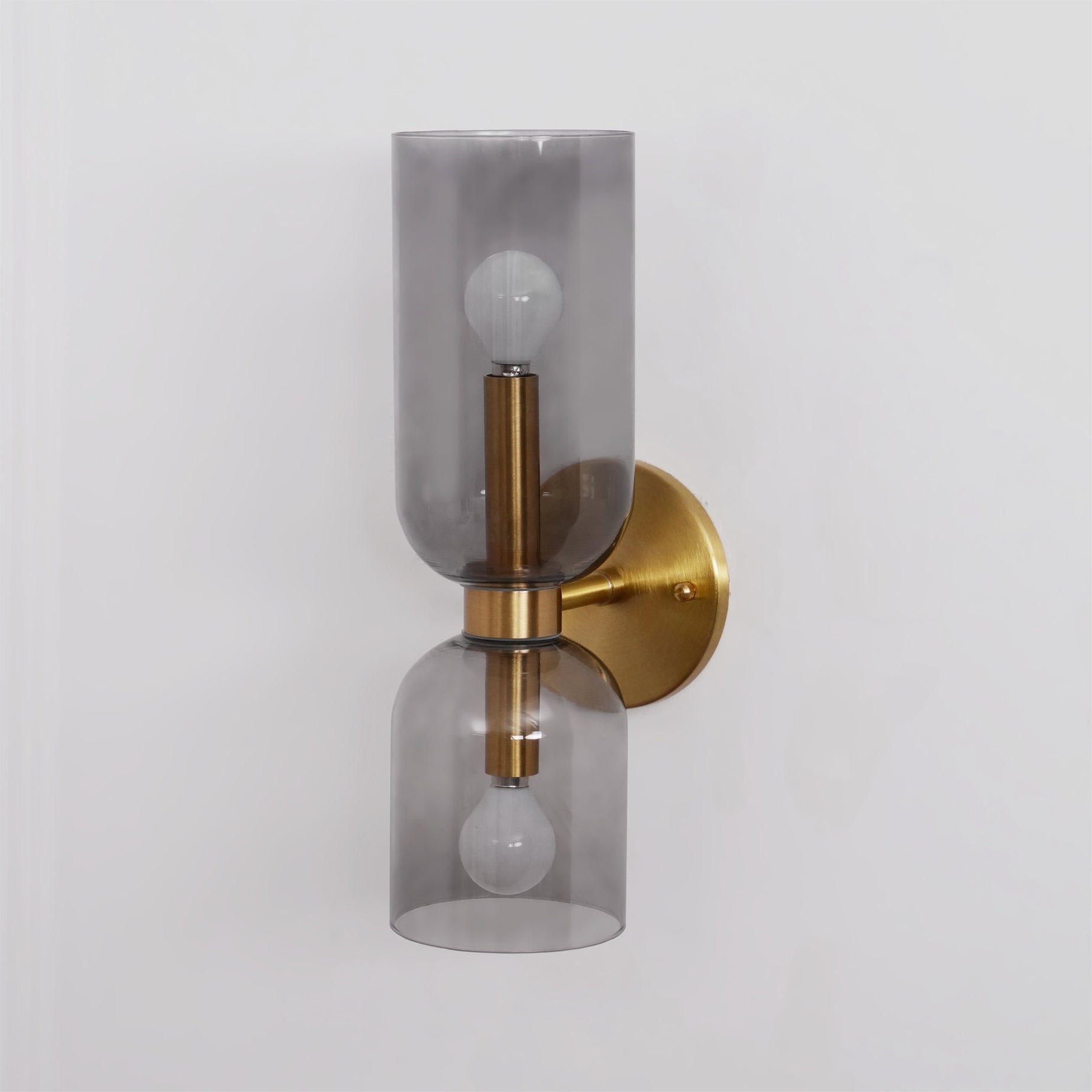 Zildes Nordic Art Plug-In Glass Wall Lamp-Neutral Decor