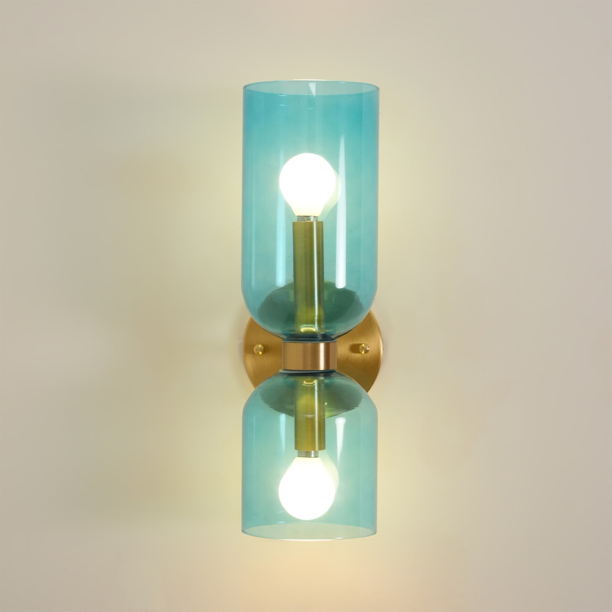 Bryn Modern Minimalist Glass Wall Lamp-Neutral Decor