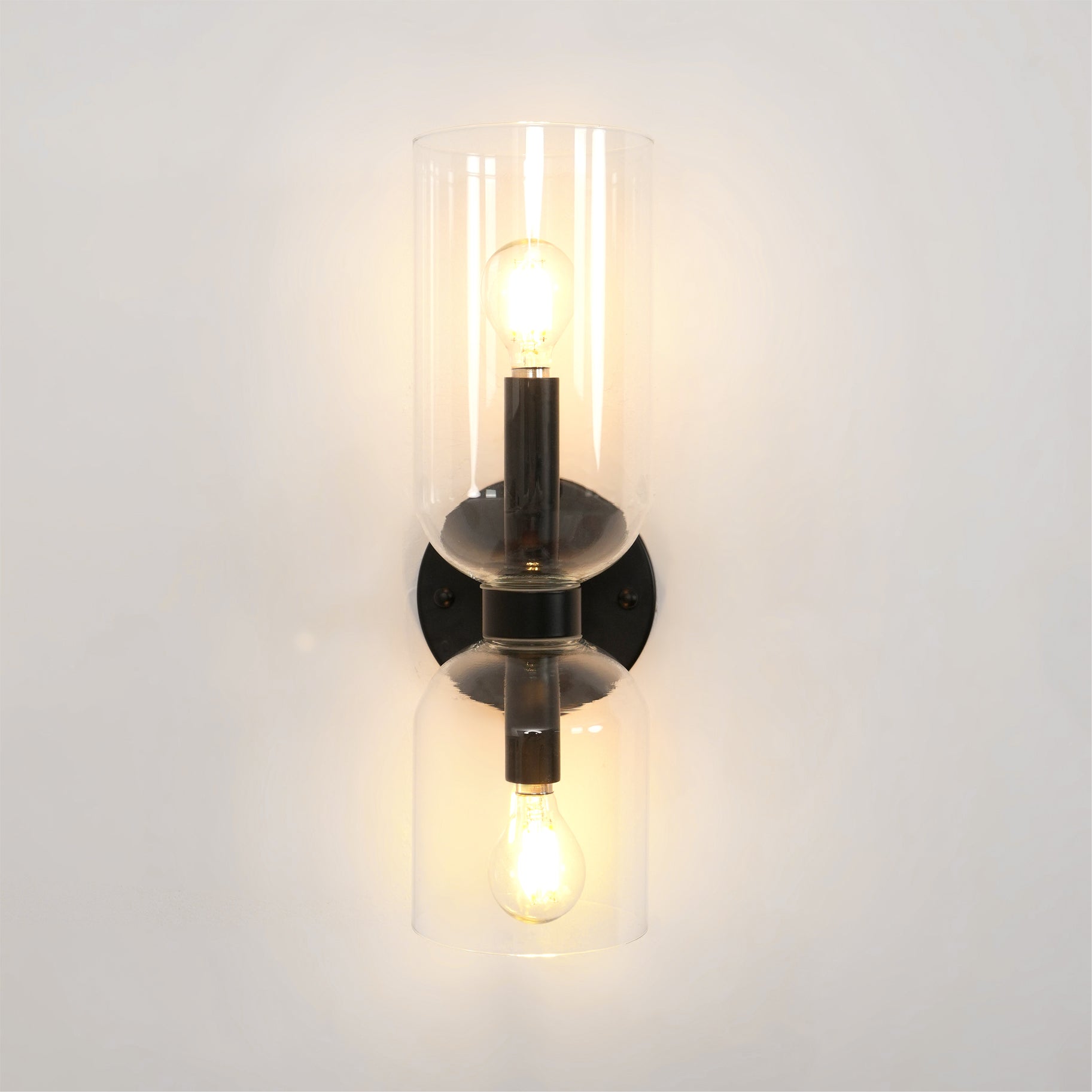 Zildes Nordic Art Plug-In Glass Wall Lamp-Neutral Decor