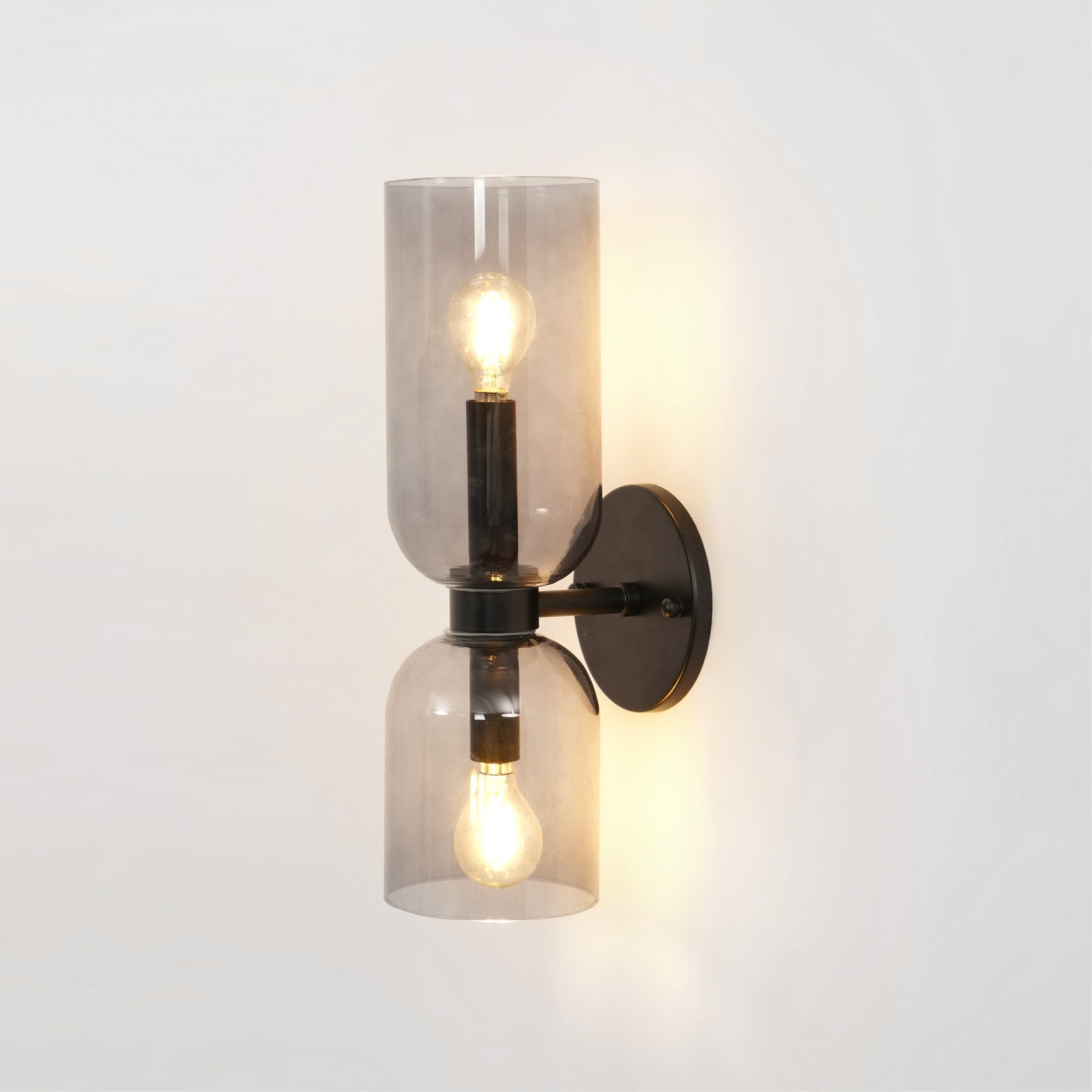 Zildes Nordic Art Plug-In Glass Wall Lamp-Neutral Decor