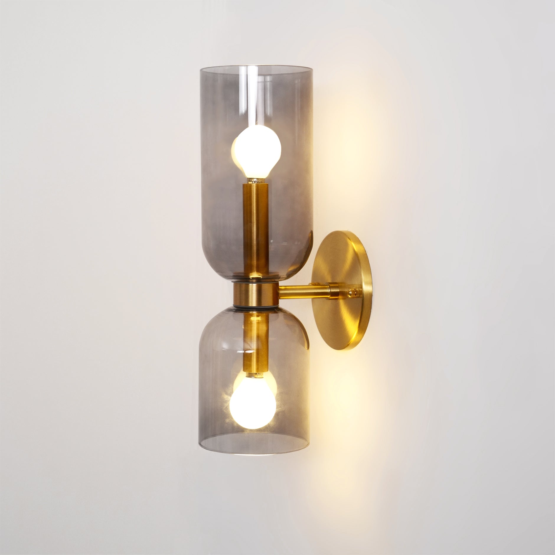 Zildes Nordic Art Plug-In Glass Wall Lamp-Neutral Decor