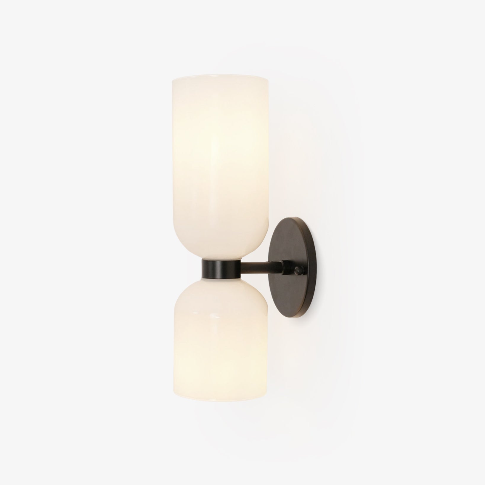 Bryn Modern Minimalist Glass Wall Lamp-Neutral Decor