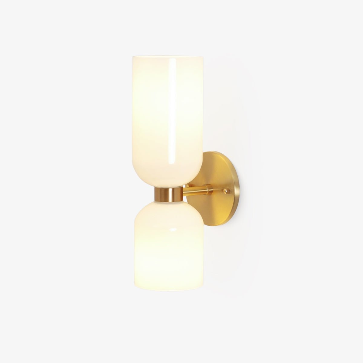 Bryn Modern Minimalist Glass Wall Lamp-Neutral Decor