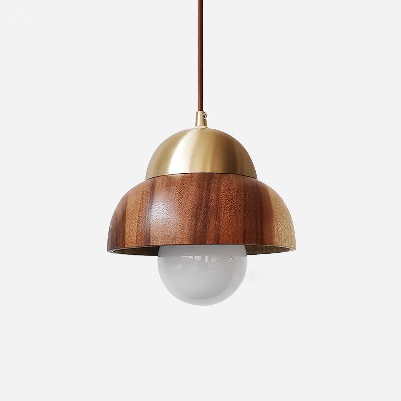 Bronze Rustic Brass Pendant Light-Neutral Decor