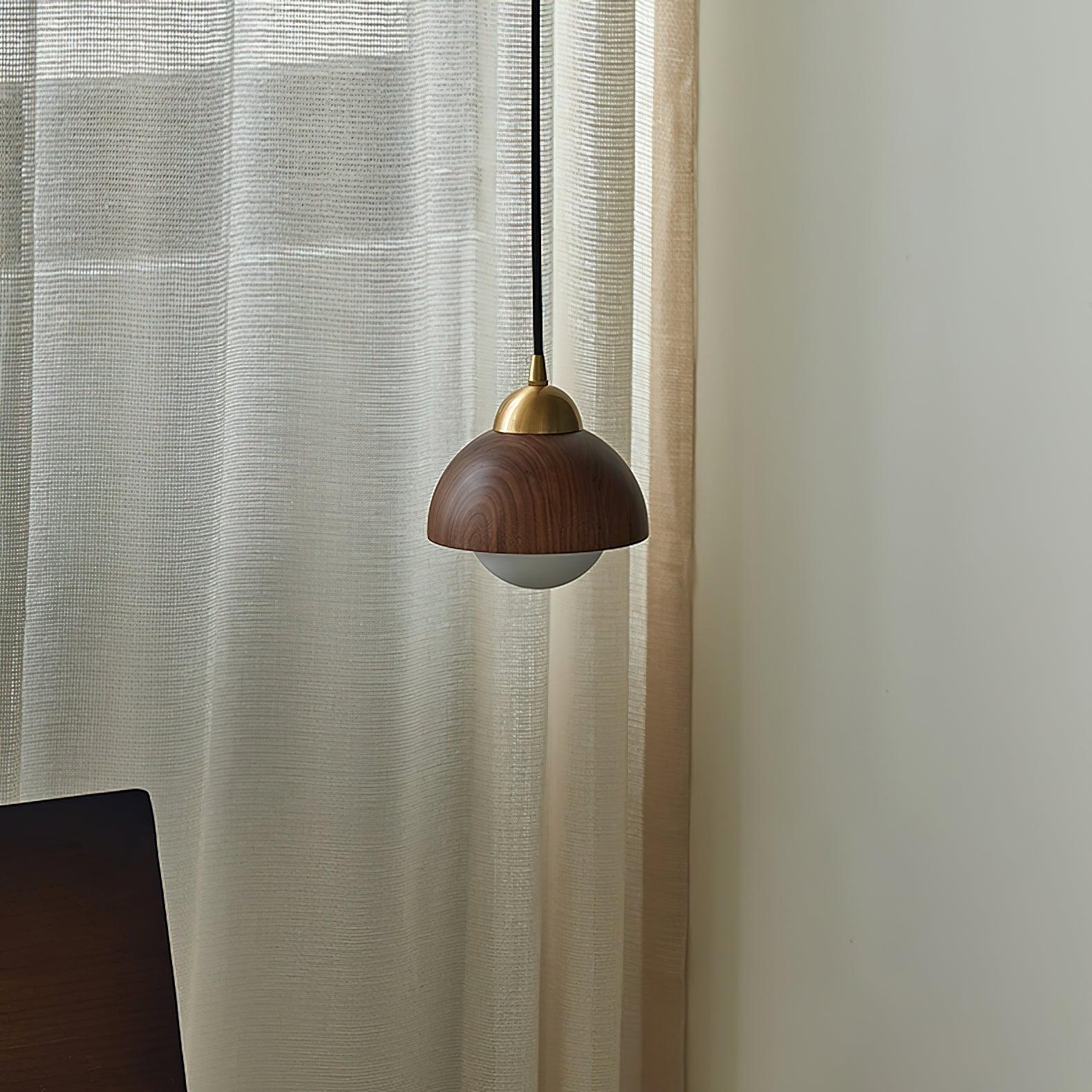 Bronze Rustic Brass Pendant Light-Neutral Decor