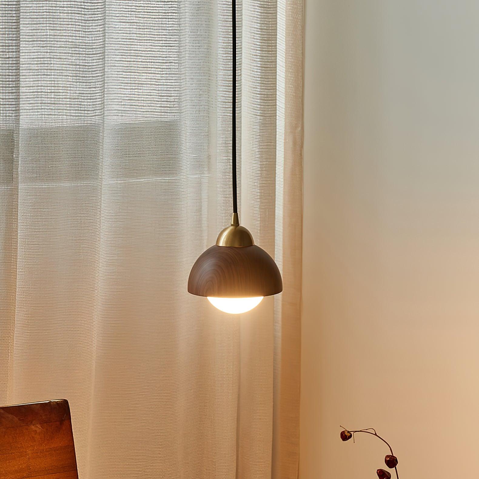 Bronze Rustic Brass Pendant Light-Neutral Decor