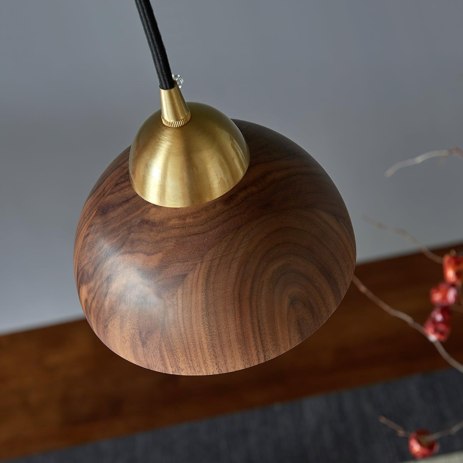 Bronze Rustic Brass Pendant Light-Neutral Decor