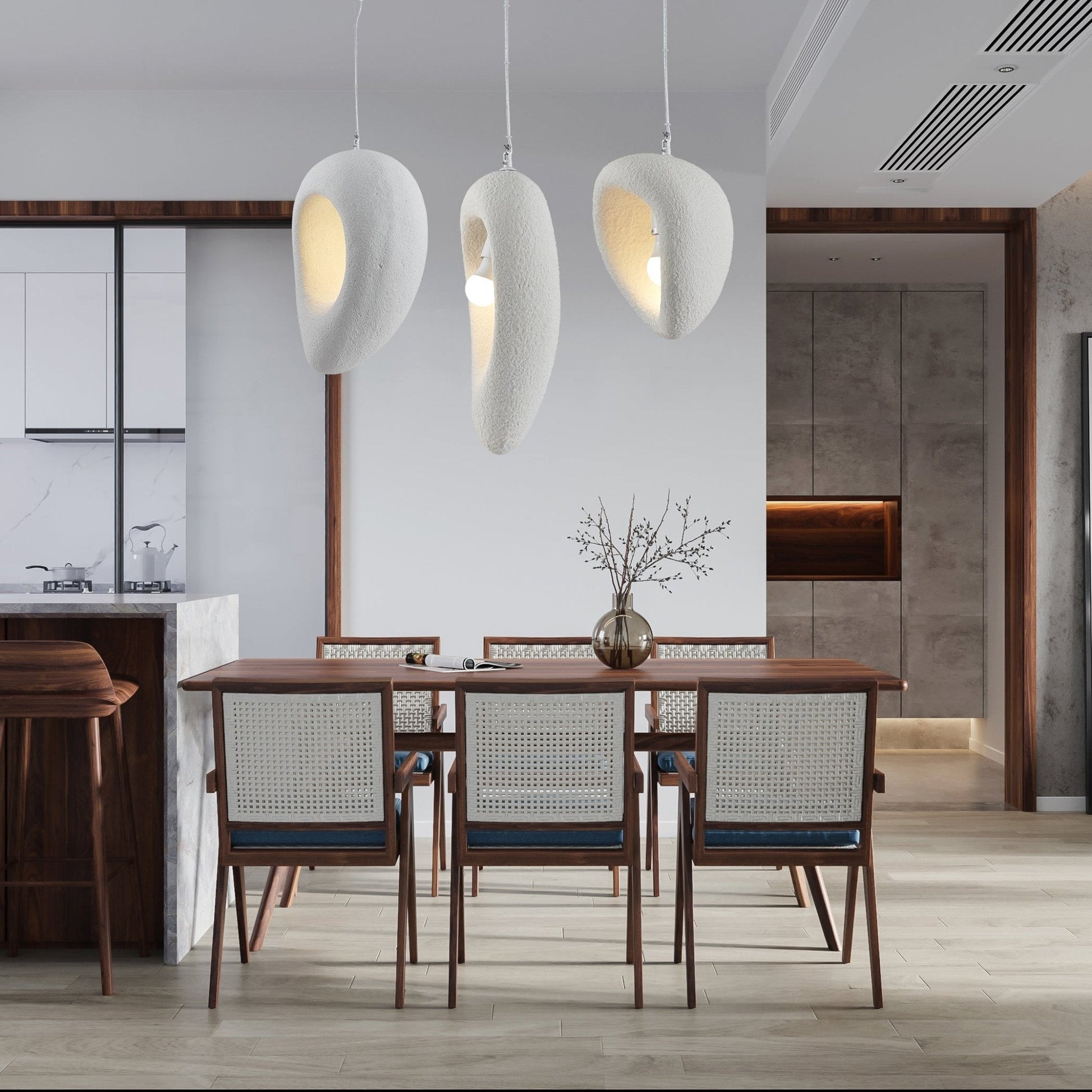 Uraeia Modern Minimalist Wabi Pendant Lamp-Neutral Decor