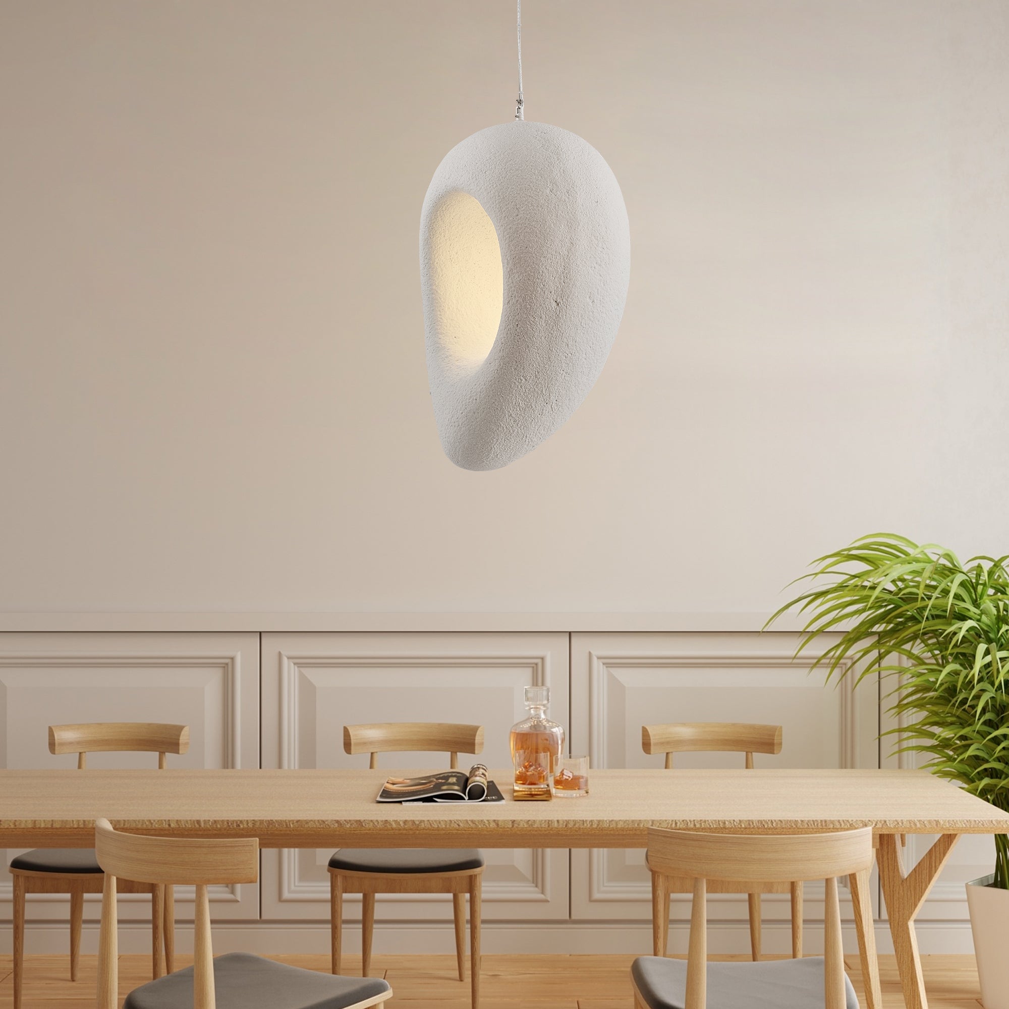 Uraeia Modern Minimalist Wabi Pendant Lamp-Neutral Decor