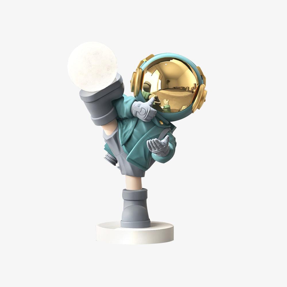 Arloril Astronaut Figurine Table Lamp-Neutral Decor