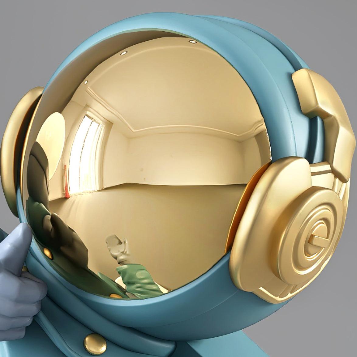 Arloril Astronaut Figurine Table Lamp-Neutral Decor