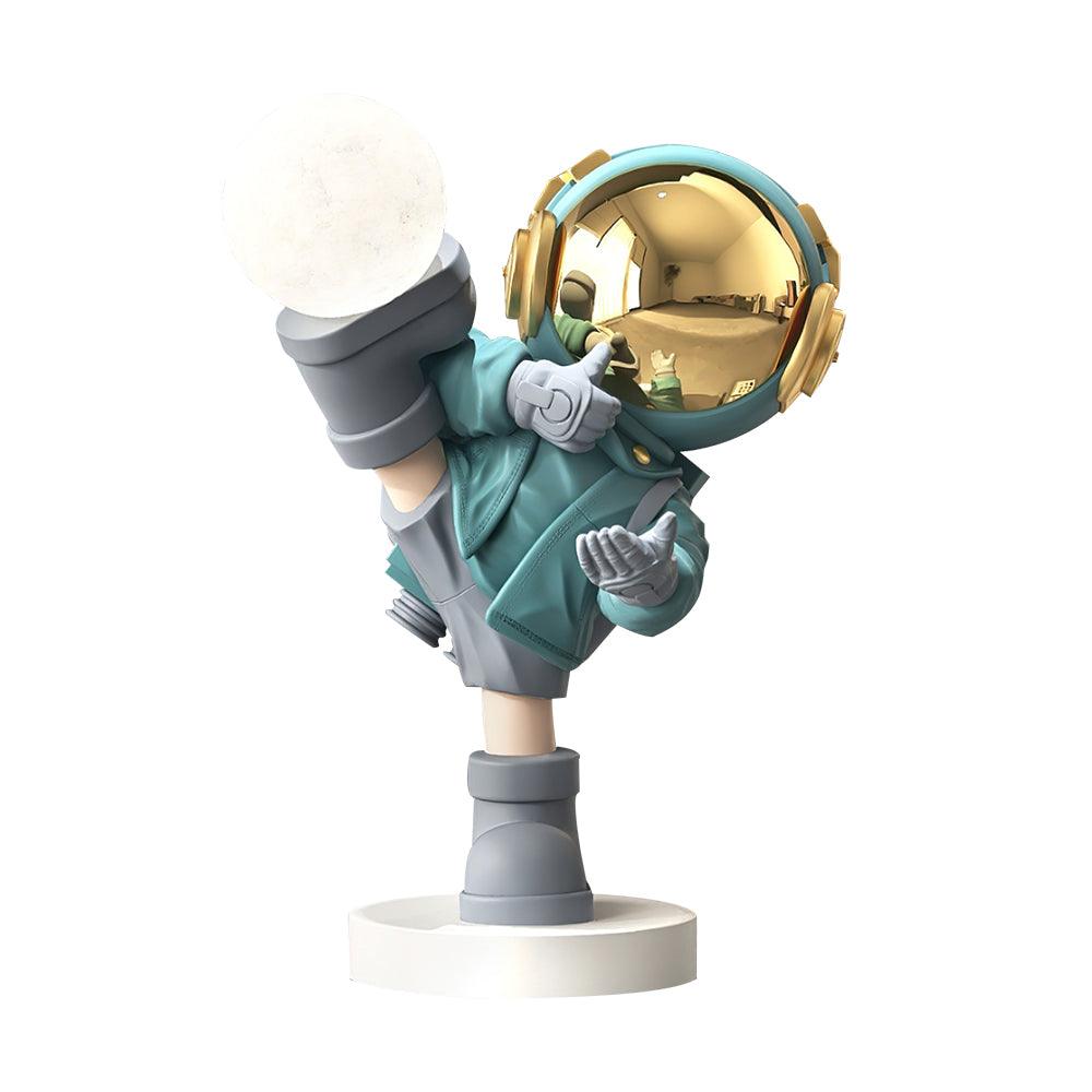 Arloril Astronaut Figurine Table Lamp-Neutral Decor