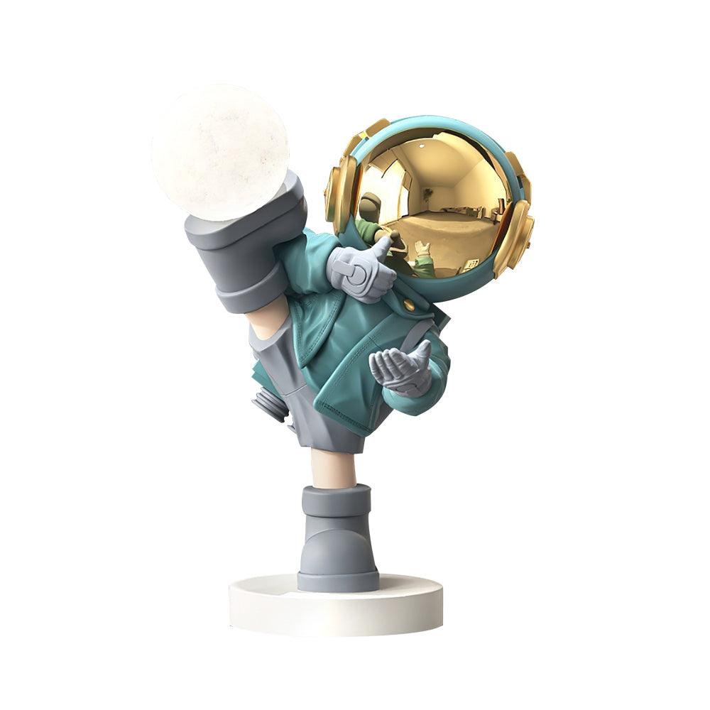 Arloril Astronaut Figurine Table Lamp-Neutral Decor