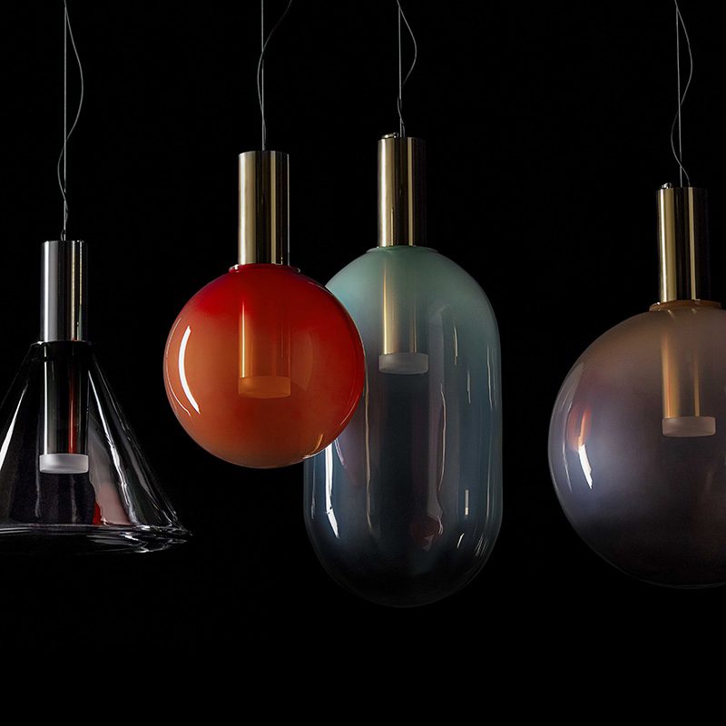 Aeris Minimalist Glass Pendant Lamp-Neutral Decor