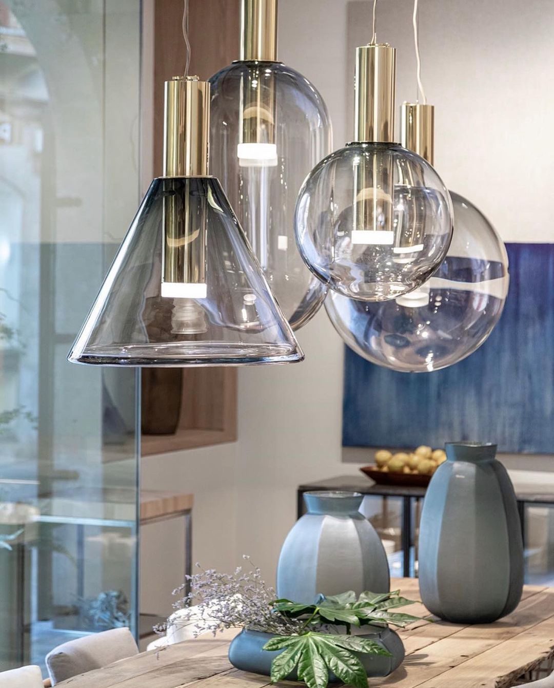 Aeris Minimalist Glass Pendant Lamp-Neutral Decor