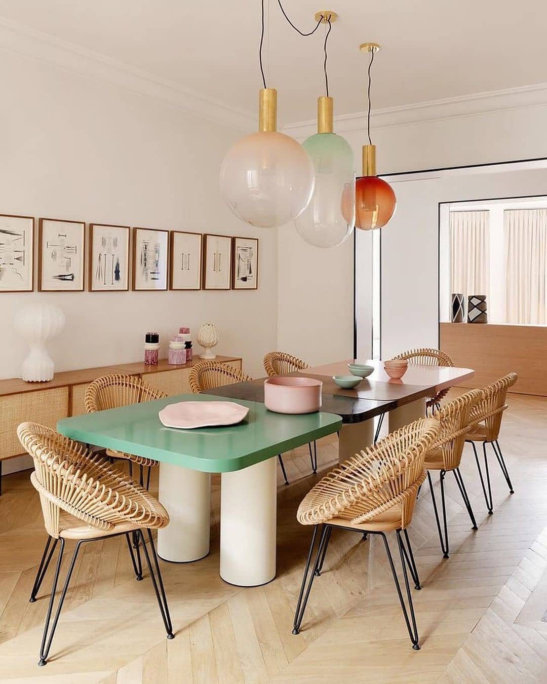Aeris Minimalist Glass Pendant Lamp-Neutral Decor