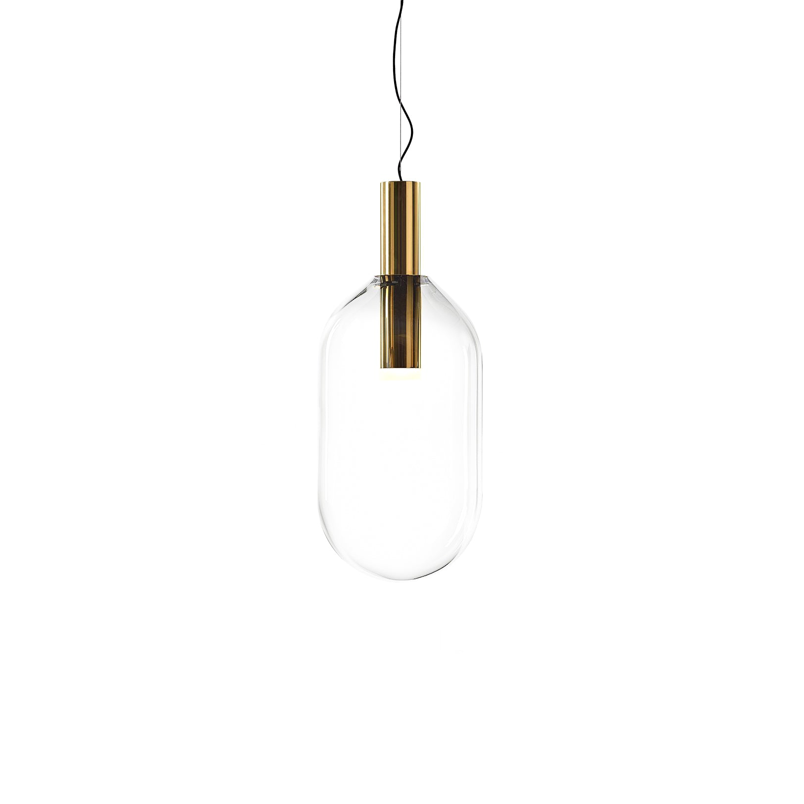 Aeris Minimalist Glass Pendant Lamp-Neutral Decor