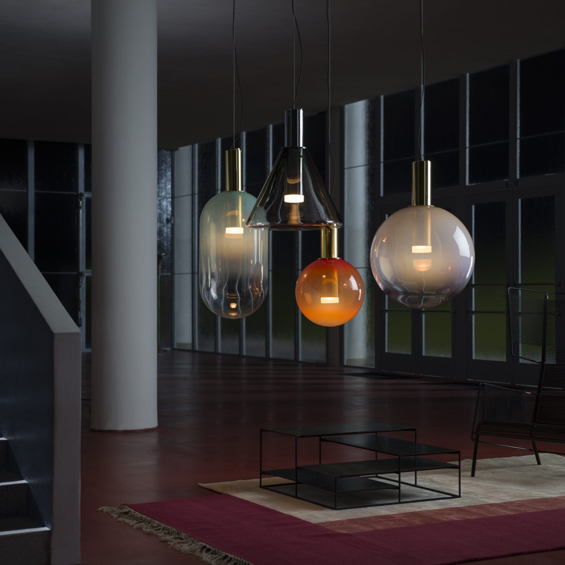 Aeris Minimalist Glass Pendant Lamp-Neutral Decor