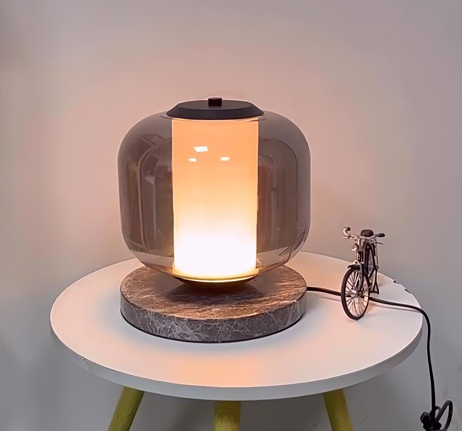 Aaron Modern Marble Table Lamp-Neutral Decor