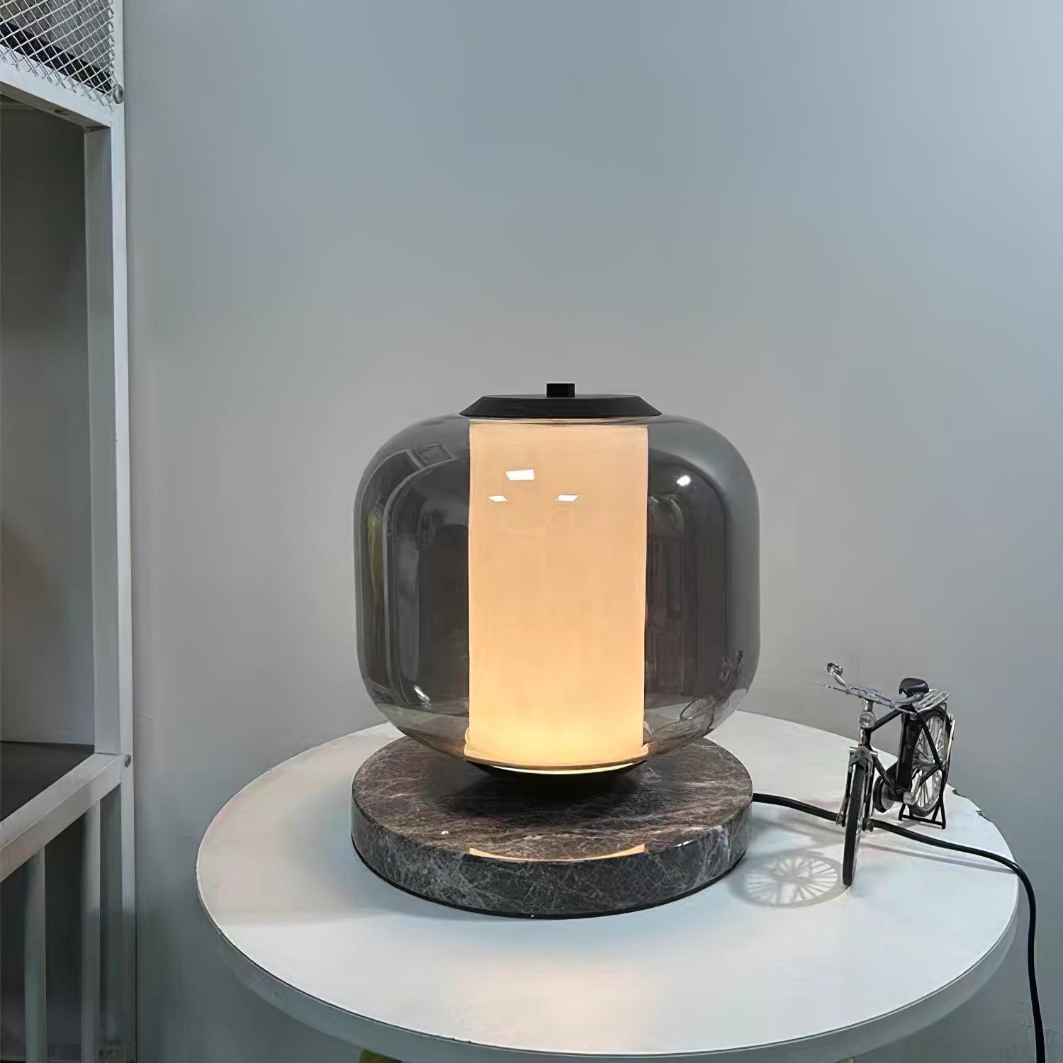 Aaron Modern Marble Table Lamp-Neutral Decor
