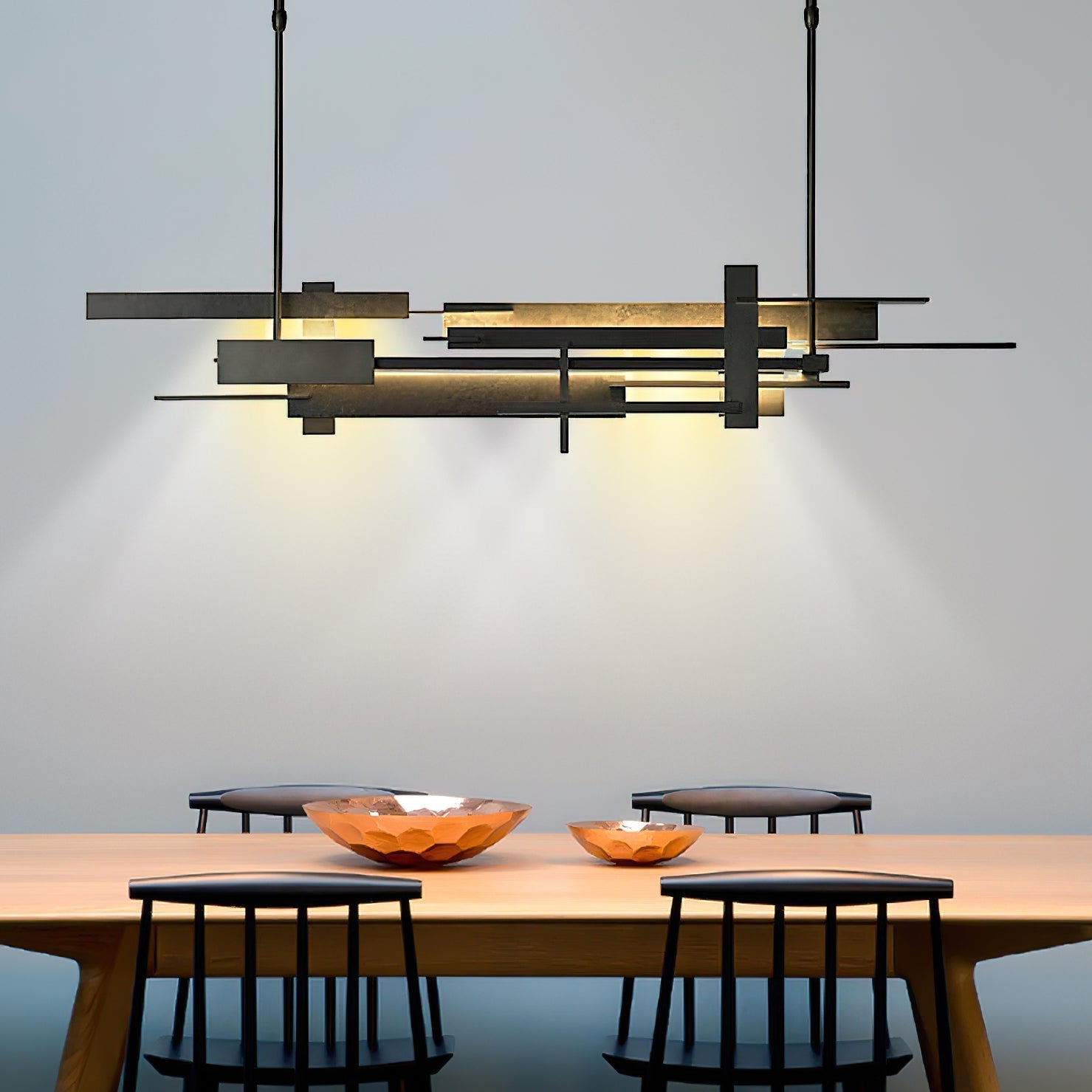Bico Geometric Pendant Light-Neutral Decor