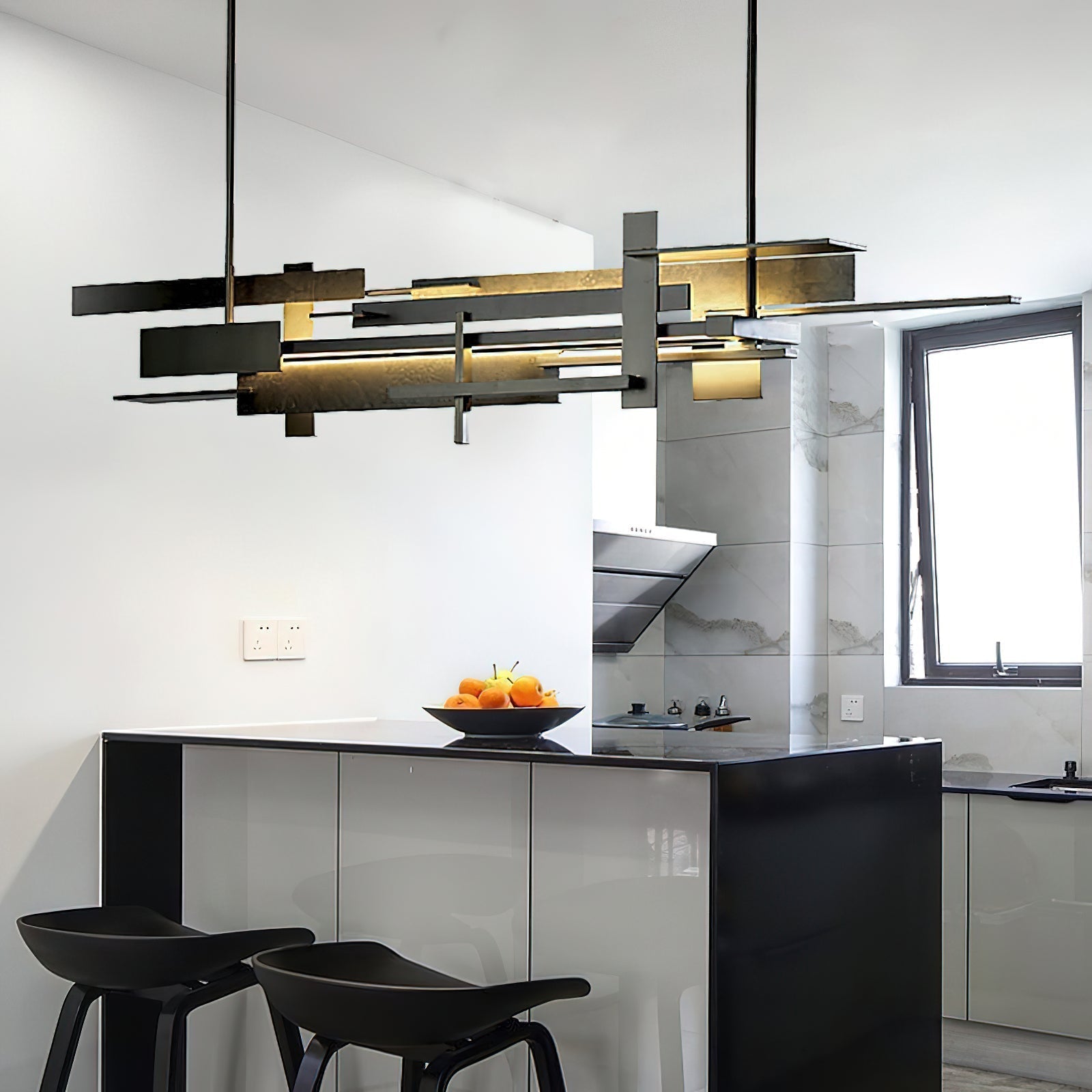 Bico Geometric Pendant Light-Neutral Decor