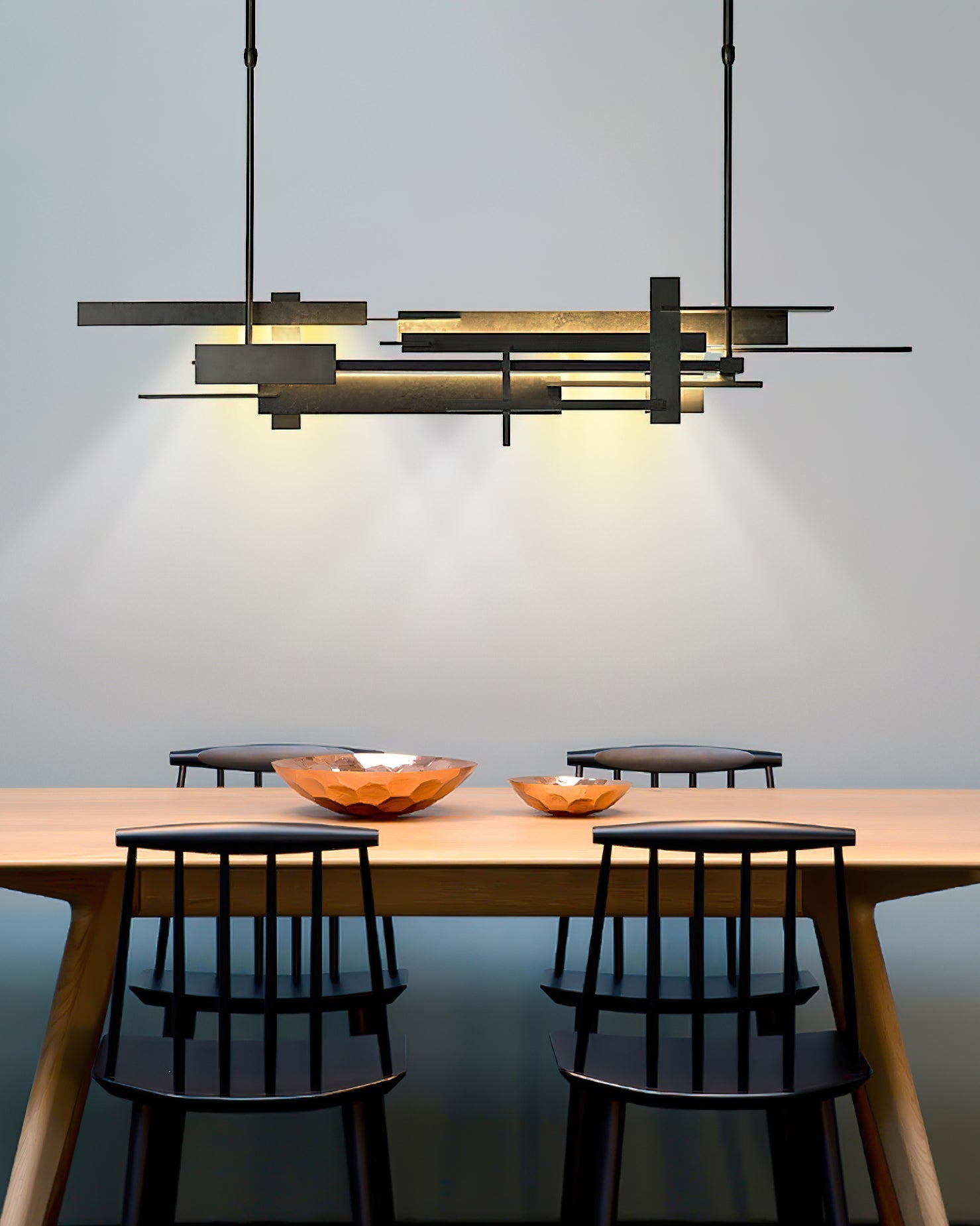 Bico Geometric Pendant Light-Neutral Decor