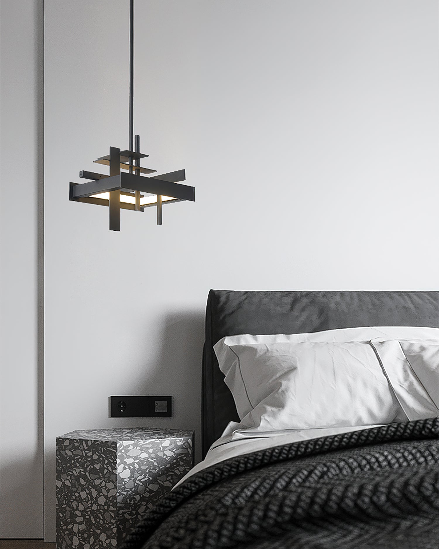 Bico Geometric Pendant Light-Neutral Decor