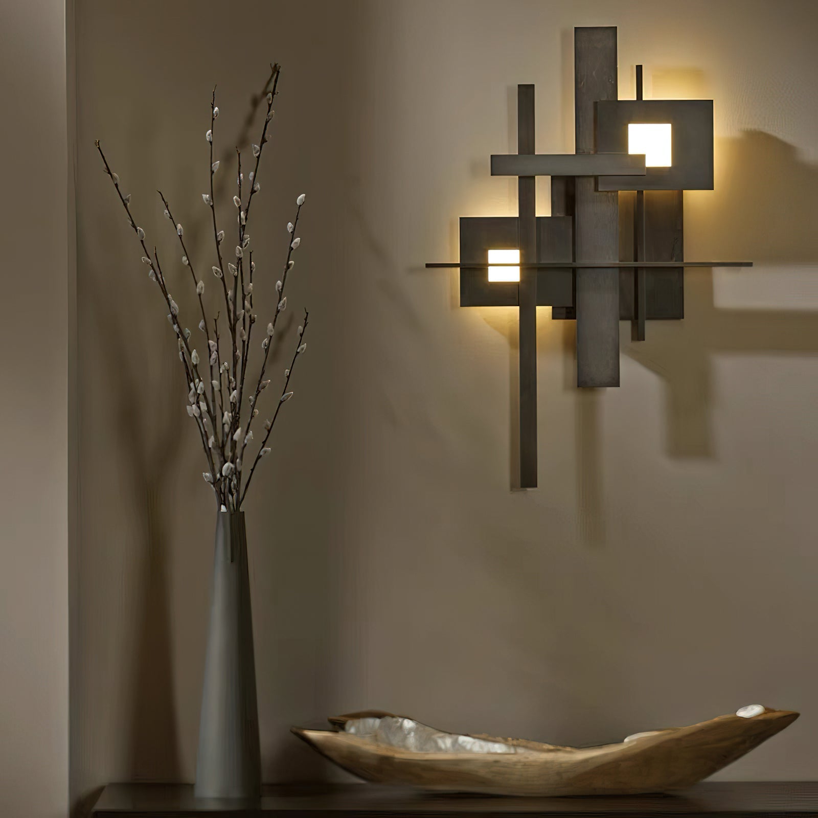 Ishaaris Individual Creativity Planar Wall Lamp-Neutral Decor
