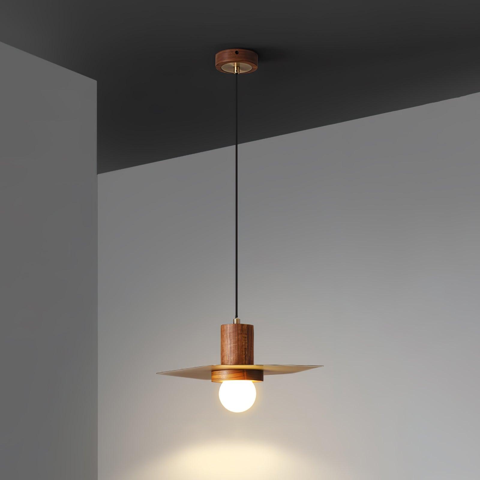 Mior Premium Nordic Art Wood Pendant Lamp-Neutral Decor