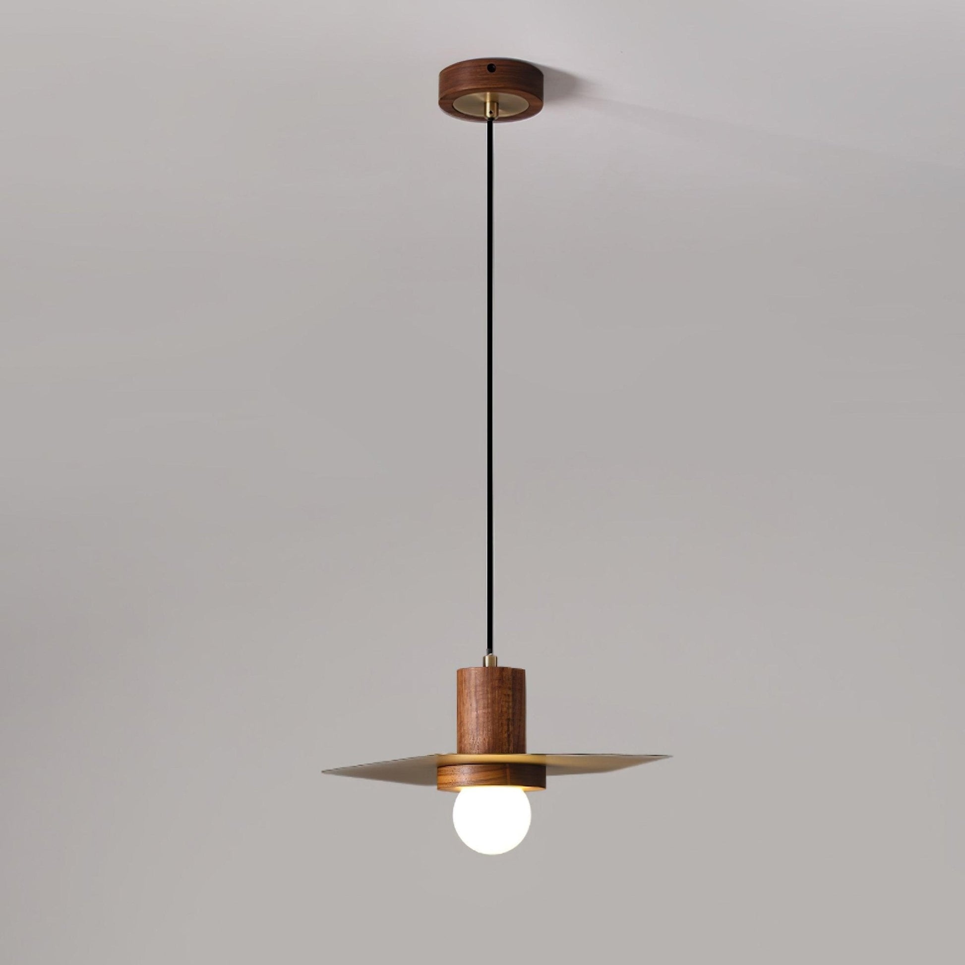 Mior Premium Nordic Art Wood Pendant Lamp-Neutral Decor