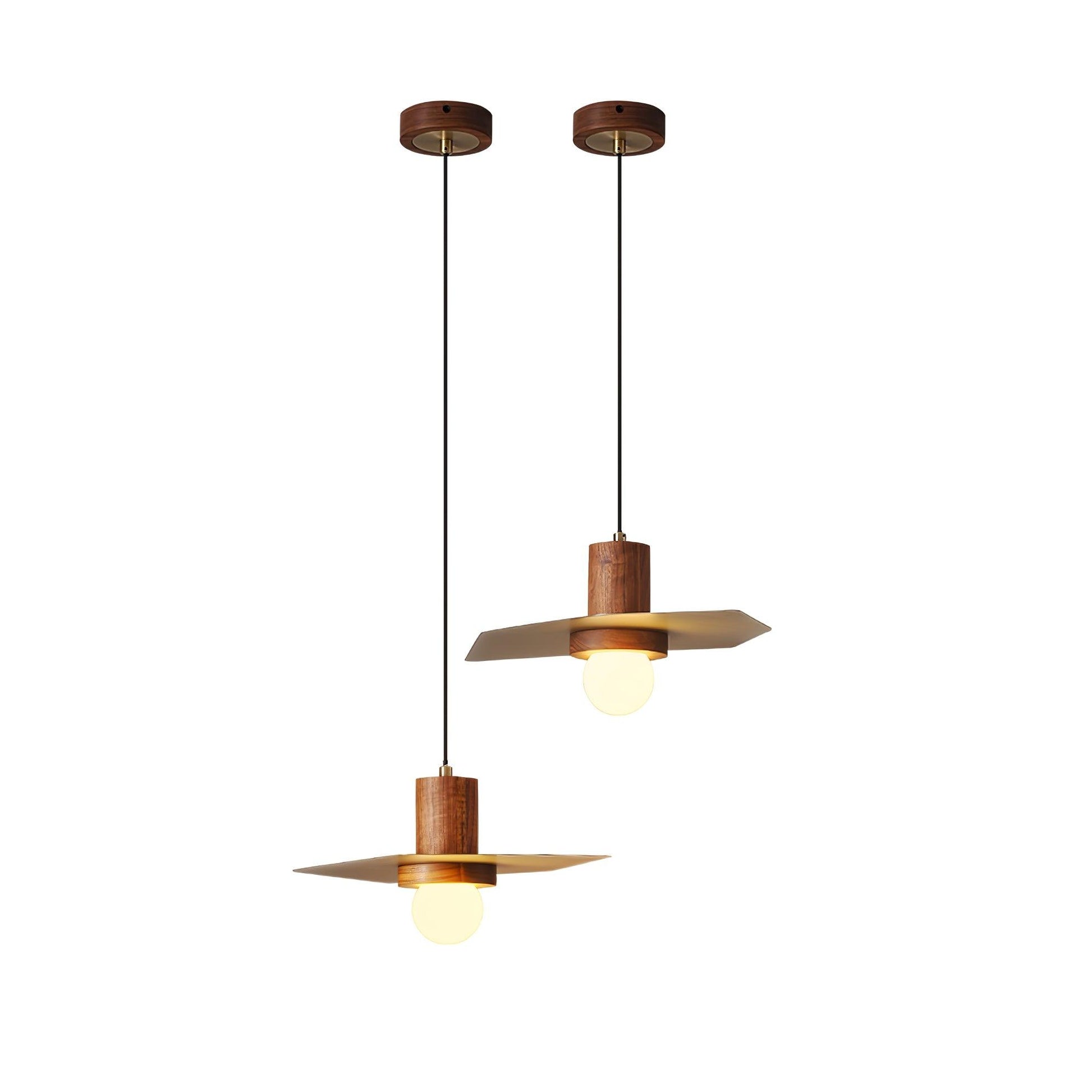 Mior Premium Nordic Art Wood Pendant Lamp-Neutral Decor