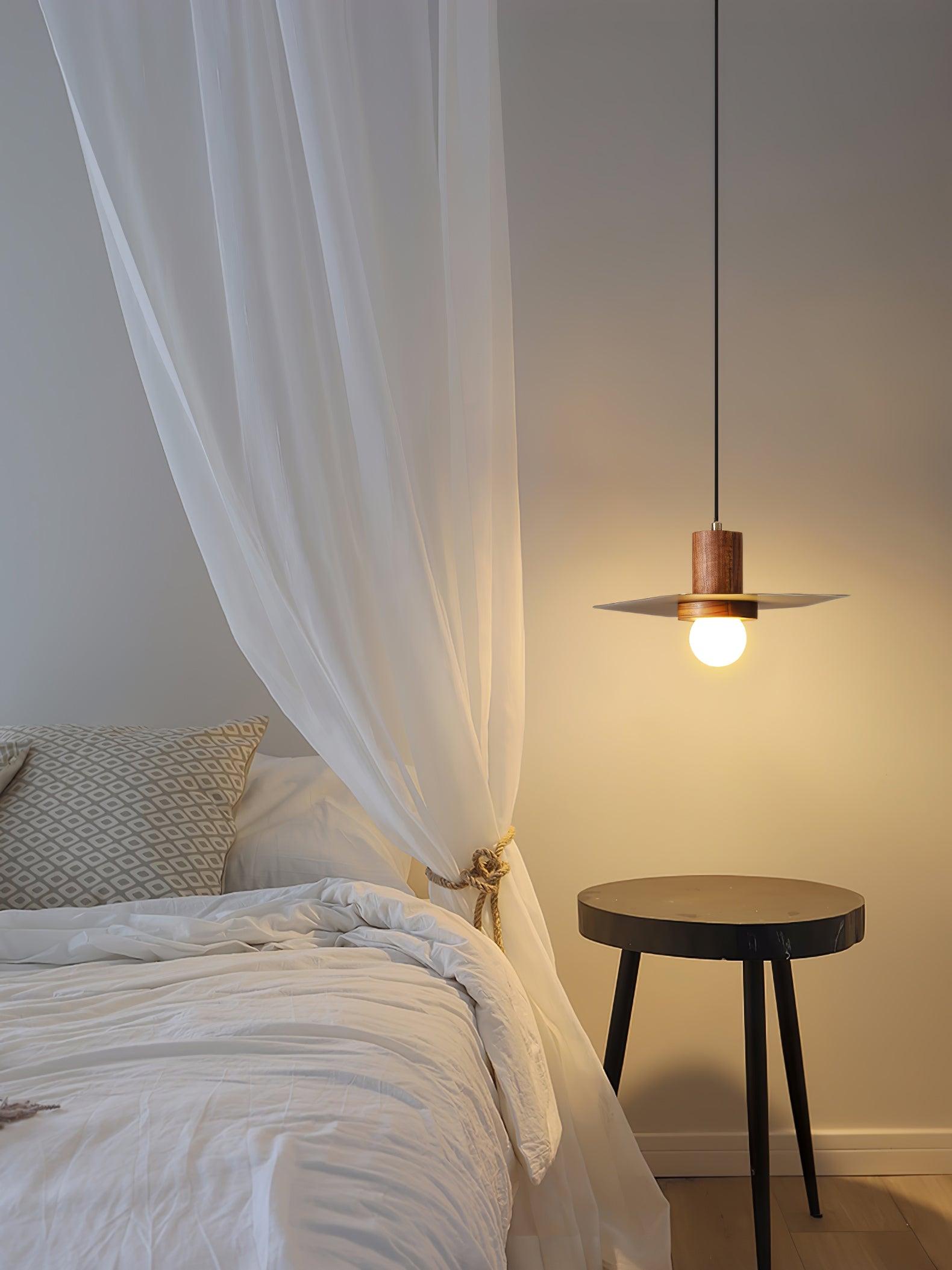 Mior Premium Nordic Art Wood Pendant Lamp-Neutral Decor