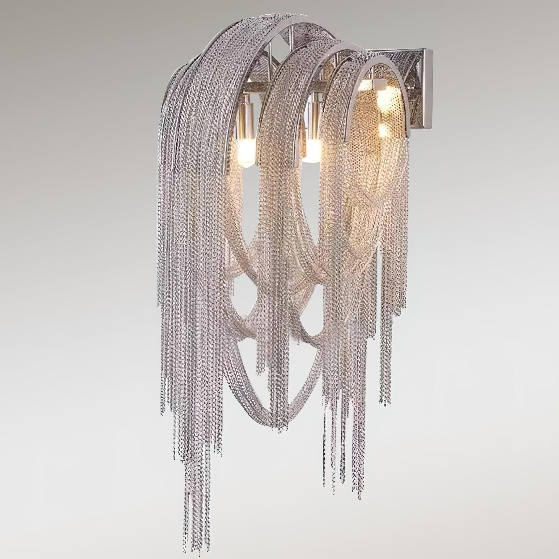 Chains Postmodern Luxury Tassel Wall Lamp-Neutral Decor