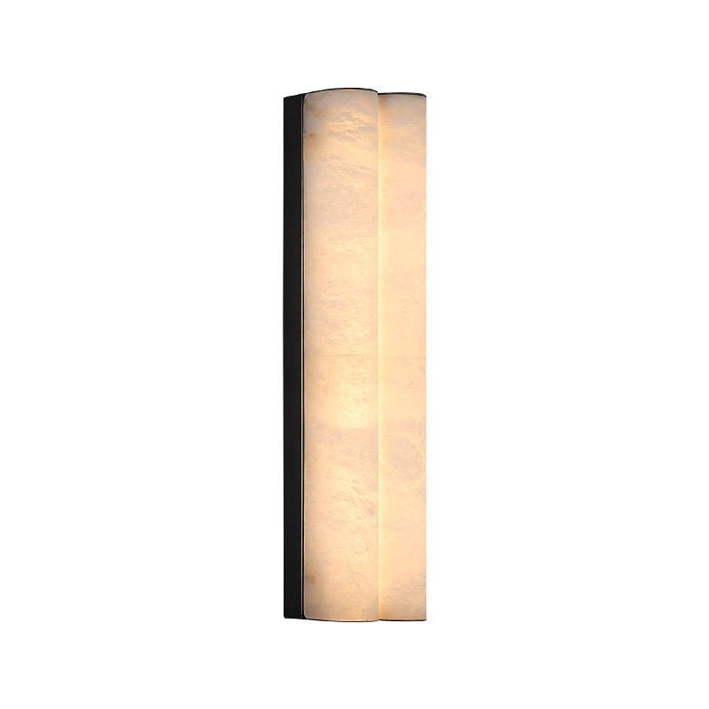 Elaris Alabaster Column Wall Light-Neutral Decor