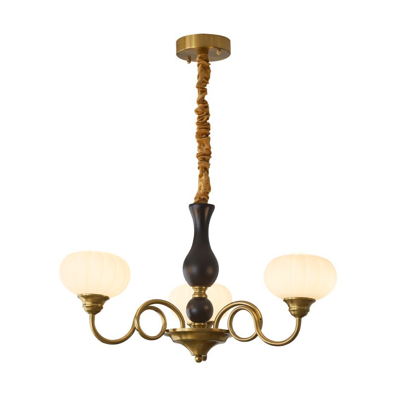 Avinor Nordic Traditional Wood Chandelier-Neutral Decor