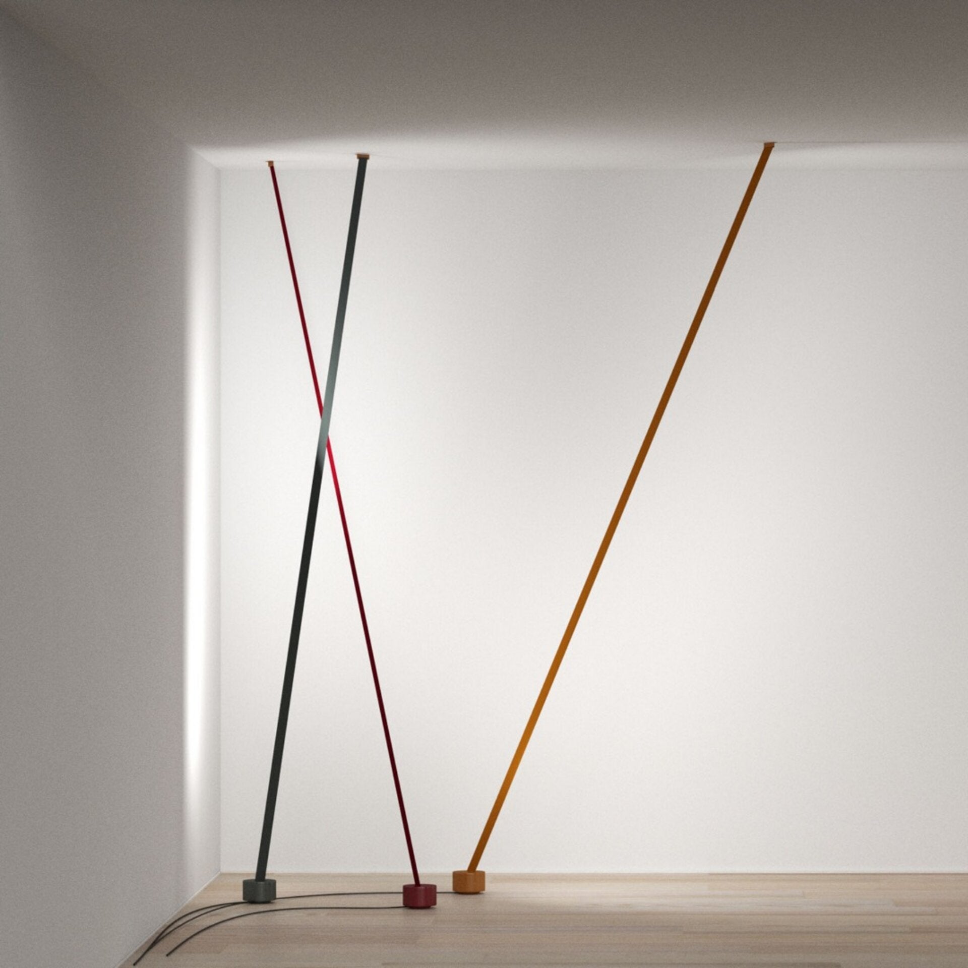 Vorenk Fabric Floor Lamp-Neutral Decor