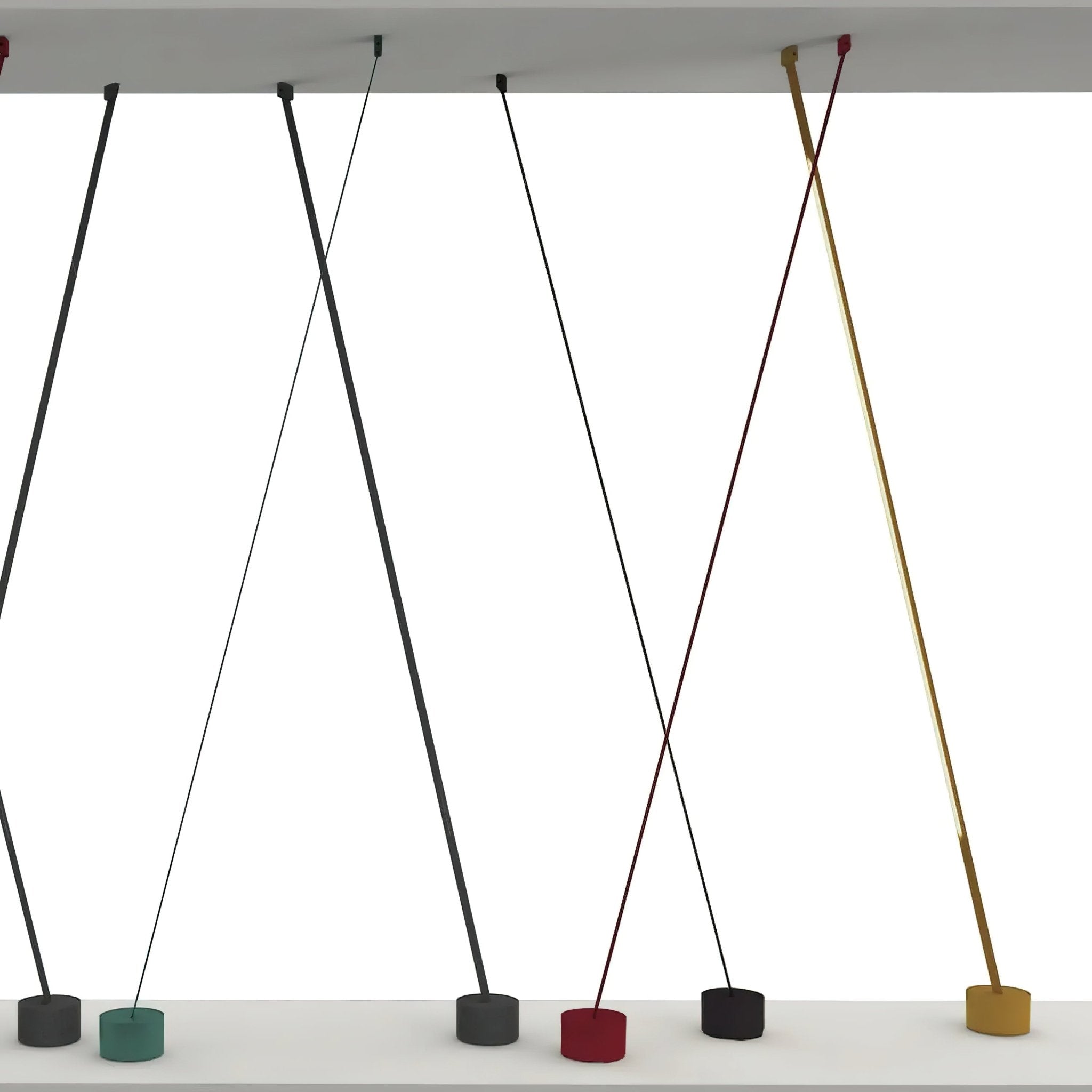 Vorenk Fabric Floor Lamp-Neutral Decor