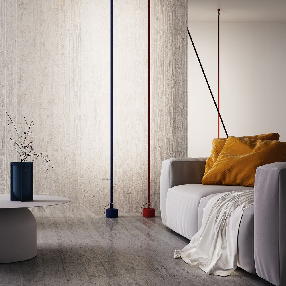 Vorenk Fabric Floor Lamp-Neutral Decor