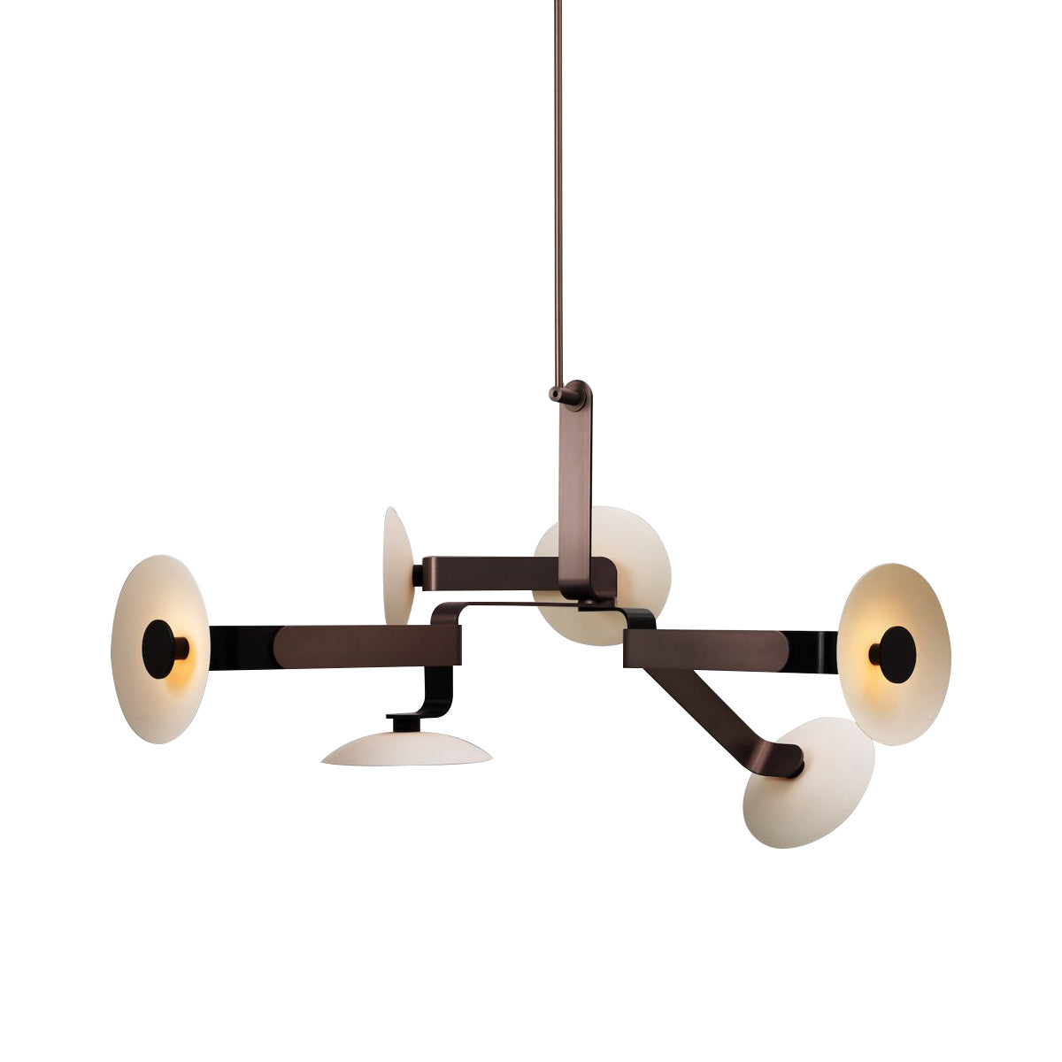 Lyra Brown Chandelier