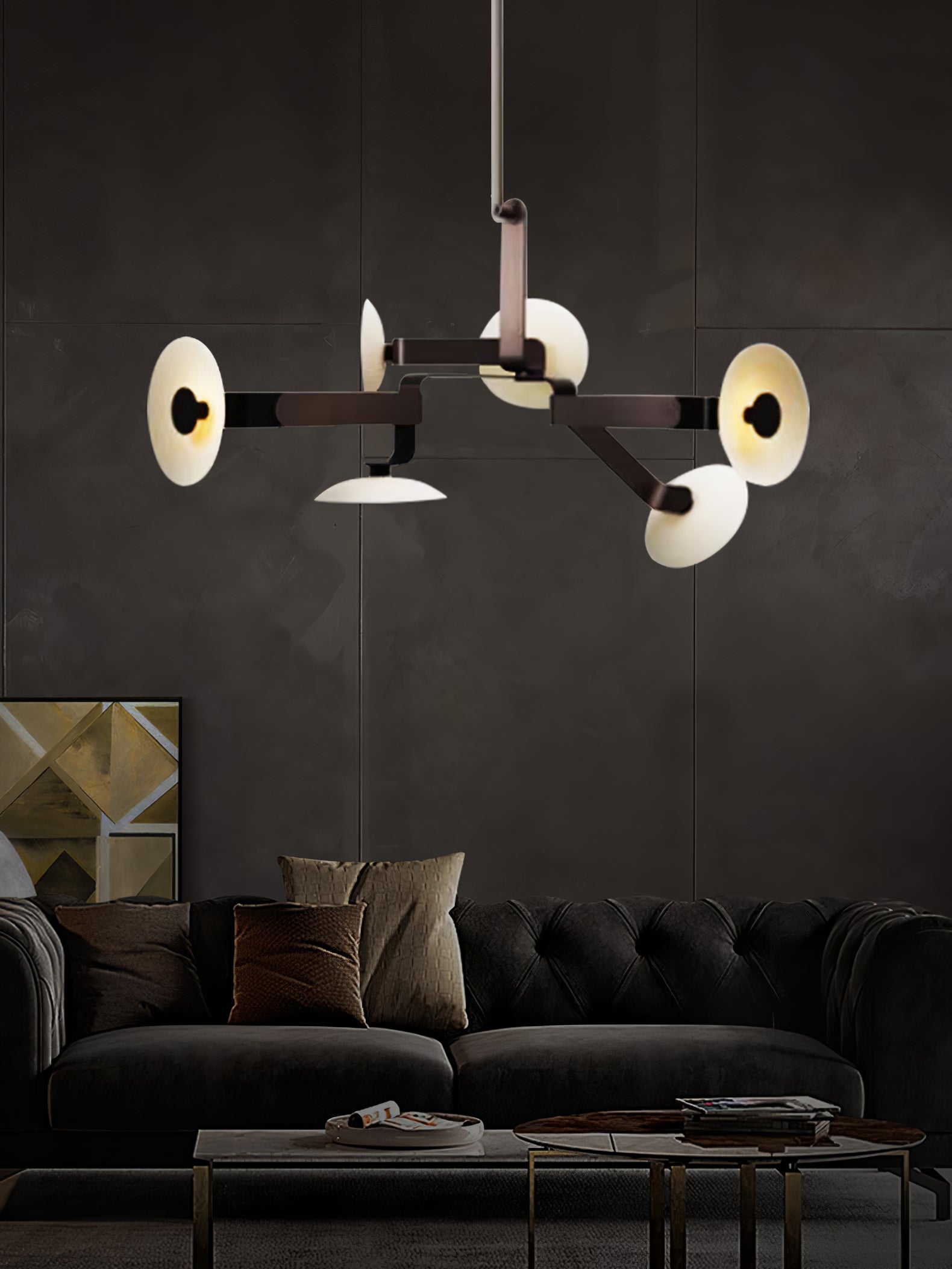 Lyra Brown Chandelier