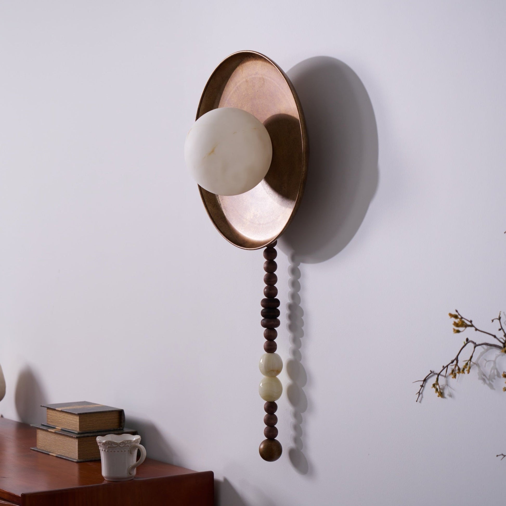 Siroxen Premium Nordic Art Marble Wall Light-Neutral Decor