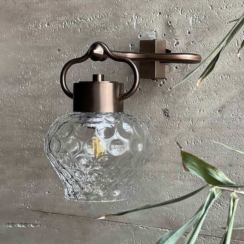 Lifestyle image showing the Eldorado Wall Lamp in a contemporary hallway.