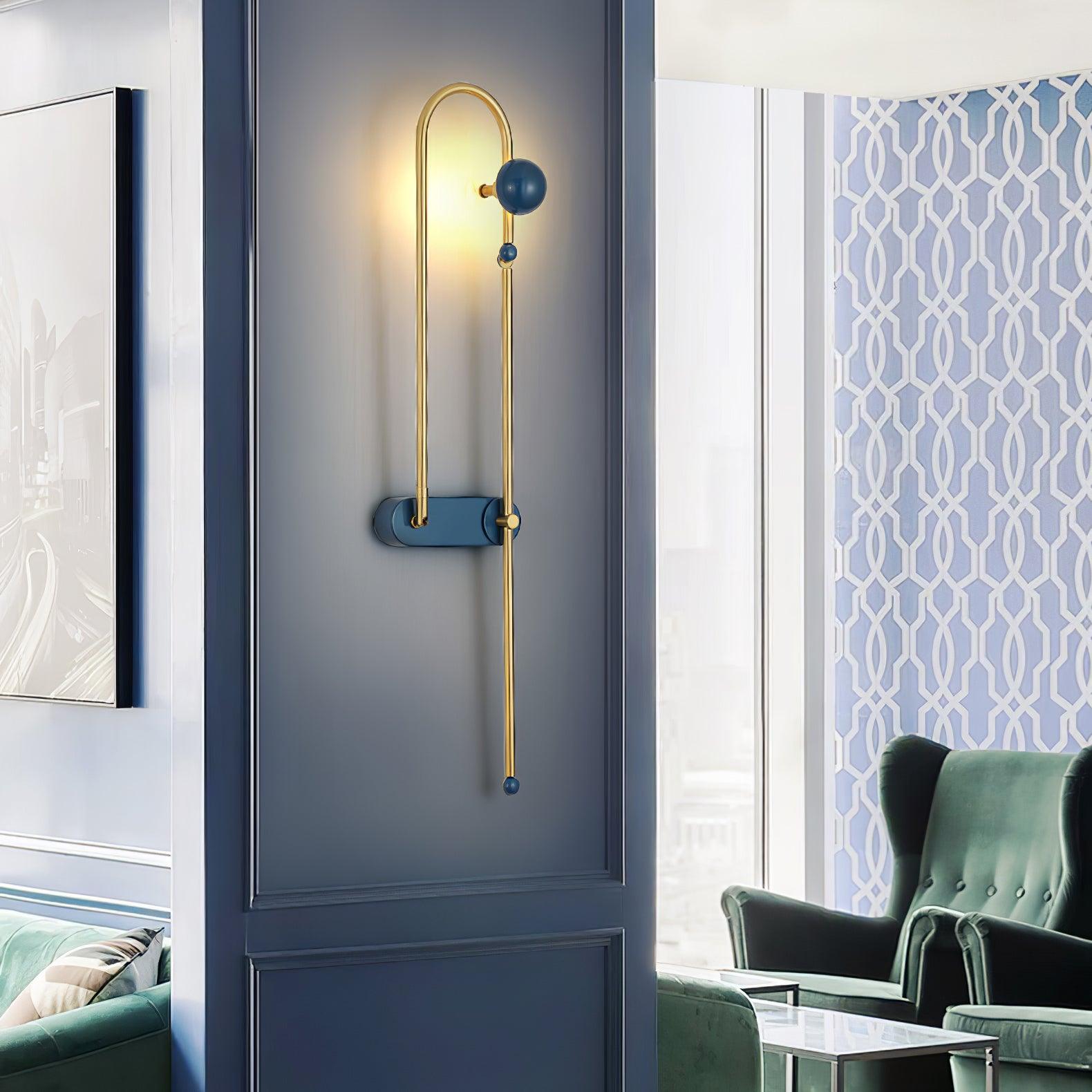 Curve Electrical Circuit Wall Lamp-Neutral Decor