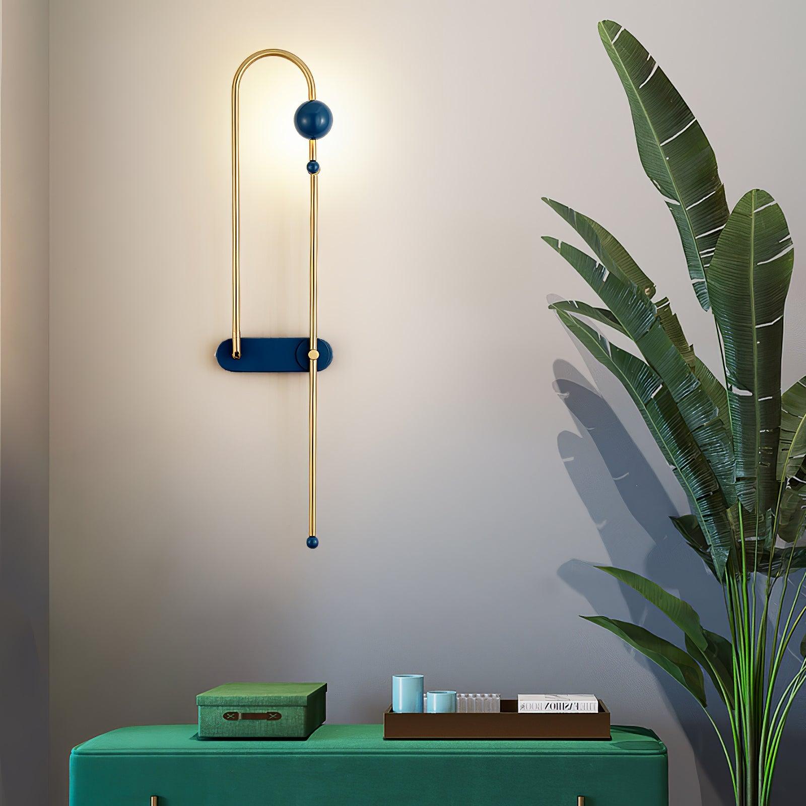 Curve Electrical Circuit Wall Lamp-Neutral Decor