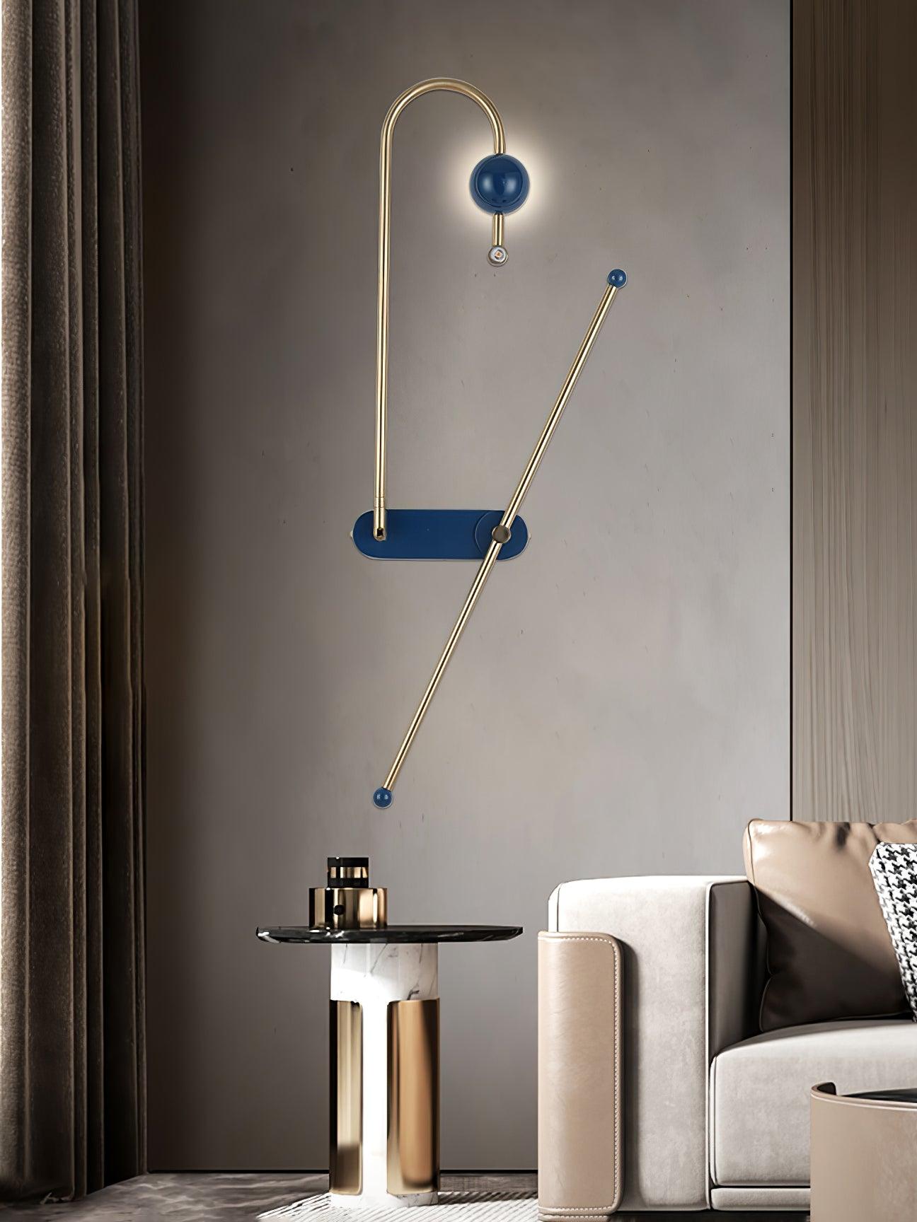 Curve Electrical Circuit Wall Lamp-Neutral Decor