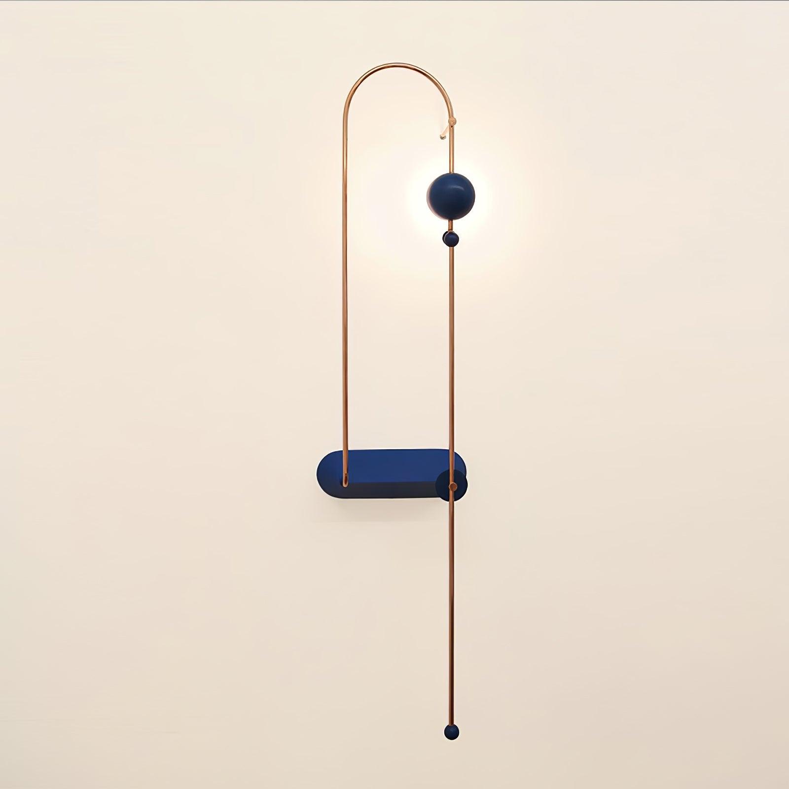 Curve Electrical Circuit Wall Lamp-Neutral Decor